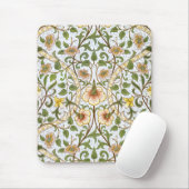 William Morris Daffodil Floral Pattern Mousepad Muismat (Met muis)