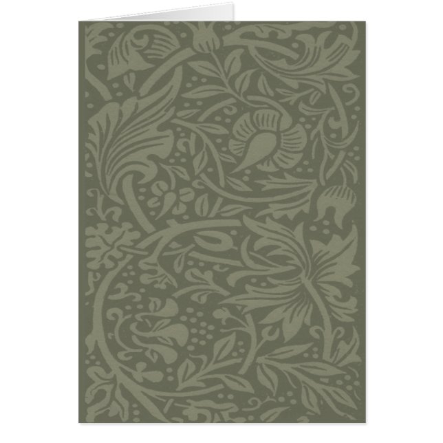 William Morris Daffodil Floral Wallpaper (Voorkant)