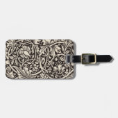 William Morris Daffodil Floral Wallpaper Bagagelabel (Voorkant horizontaal)