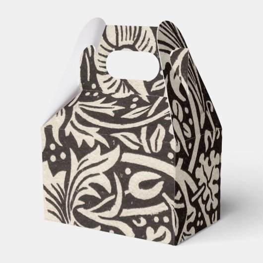 William Morris Daffodil Floral Wallpaper Bedankdoosjes (Achterkant)