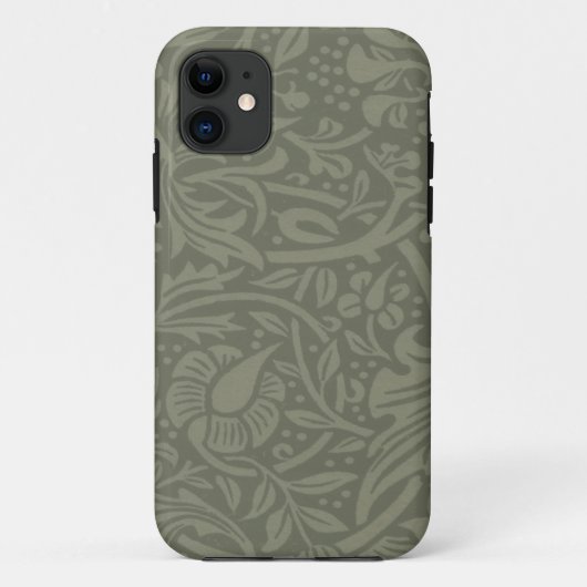 William Morris Daffodil Floral Wallpaper Case-Mate iPhone Case (Achterkant)