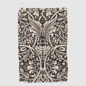 William Morris Daffodil Floral Wallpaper Golfhanddoek (Voorkant)