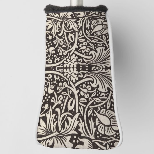 William Morris Daffodil Floral Wallpaper Golfheadcover (Draai 90)