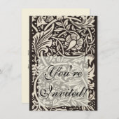 William Morris Daffodil Floral Wallpaper Kaart (Voorkant / Achterkant)