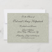 William Morris Daffodil Floral Wallpaper Kaart (Achterkant)