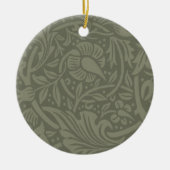 William Morris Daffodil Floral Wallpaper Keramisch Ornament (Voorkant)