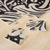 William Morris Daffodil Floral Wallpaper Legpuzzel (Zijkant)