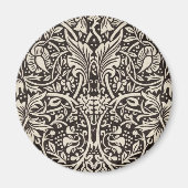 William Morris Daffodil Floral Wallpaper Magneet (Voorkant)