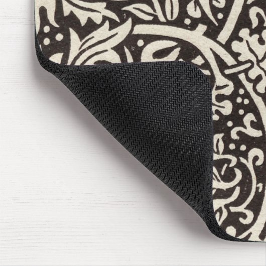 William Morris Daffodil Floral Wallpaper Pattern Muismat (Hoek)