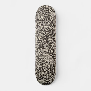 William Morris Daffodil Floral Wallpaper Pattern Persoonlijk Skateboard
