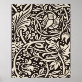 William Morris Daffodil Floral Wallpaper Poster (Voorkant)