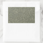 William Morris Daffodil Floral Wallpaper Rechthoekige Sticker (Tas)