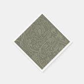 William Morris Daffodil Floral Wallpaper Servet (Hoek)