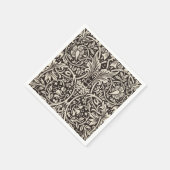 William Morris Daffodil Floral Wallpaper Servet (Hoek)