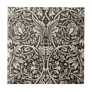 William Morris Daffodil Floral Wallpaper Tegeltje