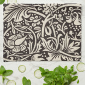 William Morris Daffodil Floral Wallpaper Theedoek (Gevouwen)