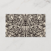 William Morris Daffodil Floral Wallpaper Visitekaartje (Achterkant)
