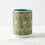 William Morris Daffodil Floral Yellow Mok (Midden)