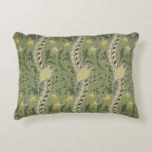 William Morris Daffodil Flowers Yellow Accent Kussen