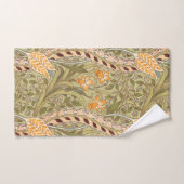 William Morris Daffodil Garden Flower Classic Bota Bad Handdoek (Handdoek)