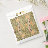 William Morris Daffodil Garden Flower Classic Bota Bedankzakje (Gezegeld)