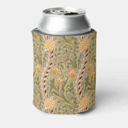 William Morris Daffodil Garden Flower Classic Bota Blikjeskoeler (Blikje Achterkant)