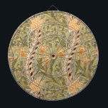 William Morris Daffodil Garden Flower Classic Bota Dartbord<br><div class="desc">Dit gele en groene botanische bloemontwerp is gebaseerd op het klassieke William Morris-ontwerp en werd in 1891 gecreëerd door Morris & Co. Het  bloemontwerp is voorzien van narcissen en kleine bloemetjes en is een prachtig botanisch patroon voor een elegante decoratie.</div>