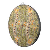 William Morris Daffodil Garden Flower Classic Bota Dartbord (Voorkant Rechts)