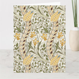 William Morris Daffodil Garden Flower Classic Bota Kaart