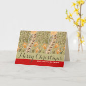 William Morris Daffodil Garden Flower Classic Bota Kaart (Gele Bloem)