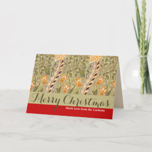 William Morris Daffodil Garden Flower Classic Bota Kaart