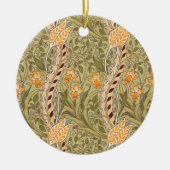 William Morris Daffodil Garden Flower Classic Bota Keramisch Ornament (Voorkant)