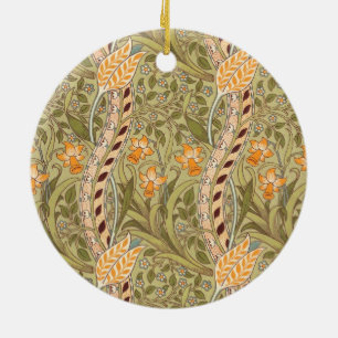 William Morris Daffodil Garden Flower Classic Bota Keramisch Ornament