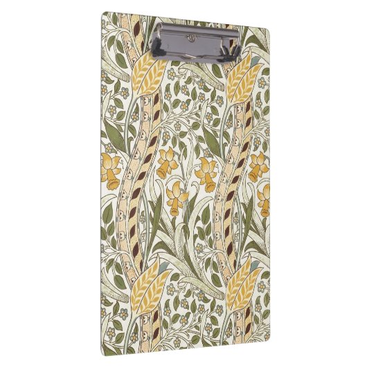William Morris Daffodil Garden Flower Classic Bota Klembord (Rechts)