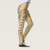 William Morris Daffodil Garden Flower Classic Bota Leggings (Rechts)