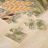 William Morris Daffodil Garden Flower Classic Bota Legpuzzel (Zijkant)