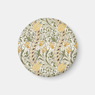 William Morris Daffodil Garden Flower Classic Bota Magneet