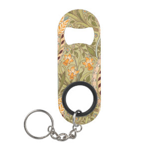 William Morris Daffodil Garden Flower Classic Bota Mini Flessenopener
