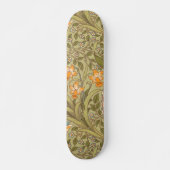 William Morris Daffodil Garden Flower Classic Bota Persoonlijk Skateboard (Voorkant)