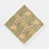 William Morris Daffodil Garden Flower Classic Bota Servet (Hoek)