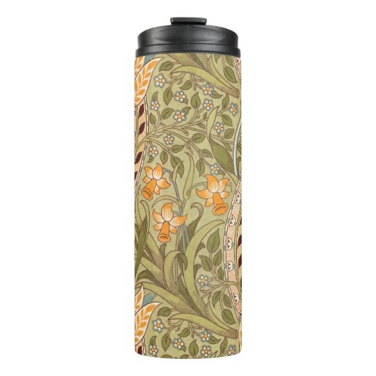 William Morris Daffodil Garden Flower Classic Bota Thermosbeker (Voorkant)