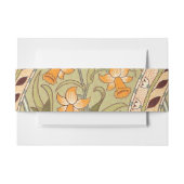 William Morris Daffodil Garden Flower Classic Bota Uitnodigingen Wikkel (Voorkant Voorbeeld)