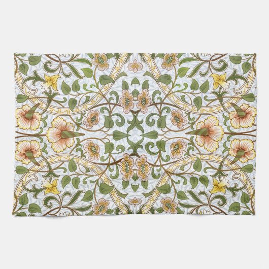 William Morris Daffodil Kitchen Tea Towel Theedoek (Horizontaal)