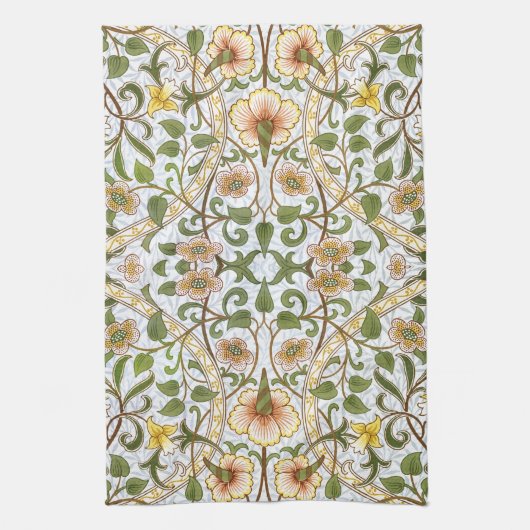 William Morris Daffodil Kitchen Tea Towel Theedoek (Verticaal)