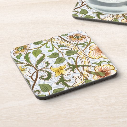 William Morris Daffodil Pattern Cork Onderzetter S (Linkerzijde)