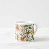 William Morris Daffodil Pattern Espresso Mokken (Voorkant rechts)