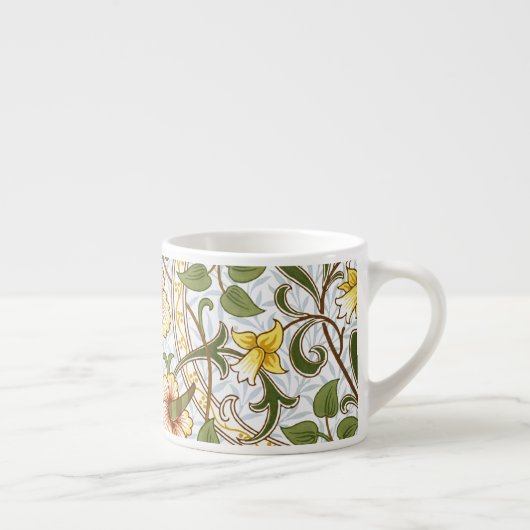 William Morris Daffodil Pattern Espresso Mokken (Rechts)