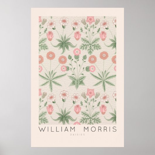 William Morris Daisies Wall Art Print (Voorkant)