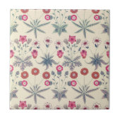 WILLIAM MORRIS "DAISY" CERAMIC-TEGEL TEGELTJE (Voorkant)