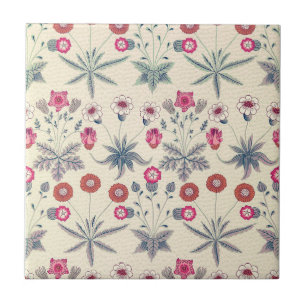 WILLIAM MORRIS " DAISY " CERAMIC TILE TEGELTJE